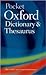 Pocket Oxford Dictionary, Thesaurus, and Wordpower Guide