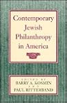 Contemporary Jewish Philanthropy in America