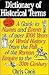 Dictionary of Historical Terms