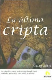 Portada de La última cripta, de Fernando Gamboa
