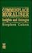 Commonplace Moraliser by Stephen    Cohen