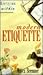 Modern Etiquette by Moyra Bremner