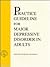 Practice Guideline for Major Depressive Disorder in Adults