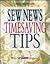 Sew News Timesaving Tips (Sewing With Nancy Series)