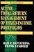 Active Total Return Management of Fixed-Income Portfolios: Risk Management and Portfolio Optimization Strategies