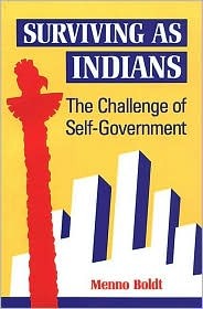 Surviving as Indians: The Challenge of Self-Government (Paperback)