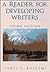 A Reader for Developing Writers