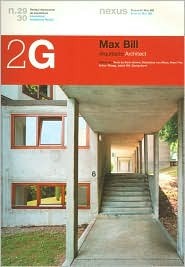 2G N.29/30 Max Bill. Arquitecto (Paperback)