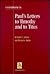 A Handbook on Paul's Letters to Timothy and to Titus (UBS Handbooks Helps for Translators)