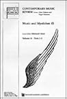 Music and Mysticism: Parts 1 and 2 (Contemporary Music Review)