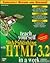 Teach Yourself Web Publishing With Html 3.2 in a Week