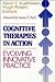 Cognitive Therapies in Action: Evolving Innovative Practice (JOSSEY BASS SOCIAL AND BEHAVIORAL SCIENCE SERIES)