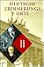 Deutsche Erinnerungsorte II