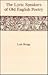 The Lyric Speakers of Old English Poetry by Lois Bragg