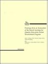 Findings from an Evaluation of the Parent Institute for Quality Education Findings from an Evaluation of the Parent Institute for Quality Education