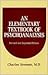 An Elementary Textbook of Psychoanalysis