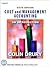 Cost And Management Accounting by Colin Drury