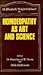 Homoeopathy as Art and Science (The Beaconsfield homoeopathic library) by Hubbard, Elizabeth Wright (1990) Paperback