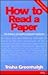 How to Read a Paper