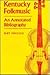 Kentucky Folkmusic: An Annotated Bibliography