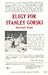 Elegy for Stanley Gorski by Emanuel Fried