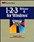 1-2-3 Release 4 for Windows: Self-Teaching Guide (Wiley Self-Teaching Guides)