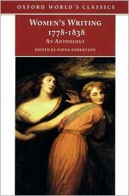 Women's Writing 1778 - 1838: An Anthology (Paperback)