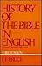 History of the Bible in Eng...