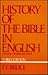 History of the Bible in English