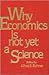 Why Economics is Not Yet a Science
