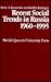 Recent Social Trends in Russia 1960-1995 (Comparative Charting of Social Change) (Volume 6)