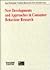 New Developments and Approaches in Consumer Behaviour Research