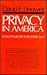 Privacy in America: Is Your Private Life in the Public Eye?