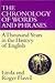 The Chronology of Words and Phrases: A Thousand Years in the History of English
