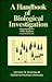 Handbook of Biological Investigation by Harrison W. Ambrose III