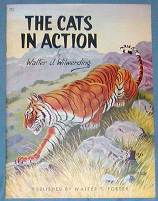 Walter Foster's How to Draw and Paint Cats in Action Media Oil Pencil & Watercolor (Paperback)