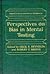 Perspectives on Bias in Mental Testing (Perspectives on Individual Differences)
