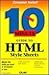 10 Minute Guide to Html Sty...