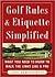 Golf Rules & Etiquette Simp...