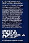 Handbook of Research and Quantitative Methods in Psychology Handbook of Research and Quantitative Methods in Psychology