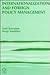 Internationalization and Foreign Policy Management (Swedish Studies in International Relations, 20)
