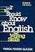 The Least You Should Know About English Writing Skills: Form B