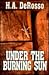 Under the Burning Sun: Western Stories (G K Hall Large Print Book Series)