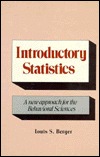 Introductory Statistics for the Behavioral Disciplines: A Contemporary Approach (Hardcover)
