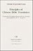 Principles of Chinese Bible Translation As Expressed in Five ... by Thor Strandenaes