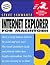 Internet Explorer 5 for Macintosh (Visual QuickStart Guide)