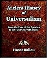 Ancient History of Universalism 1885