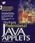 Developing Professional Java Applets