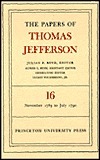 The Papers of Thomas Jefferson, Vol. 16. November 1789 to July 1790