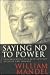 Saying No to Power: Autobio...